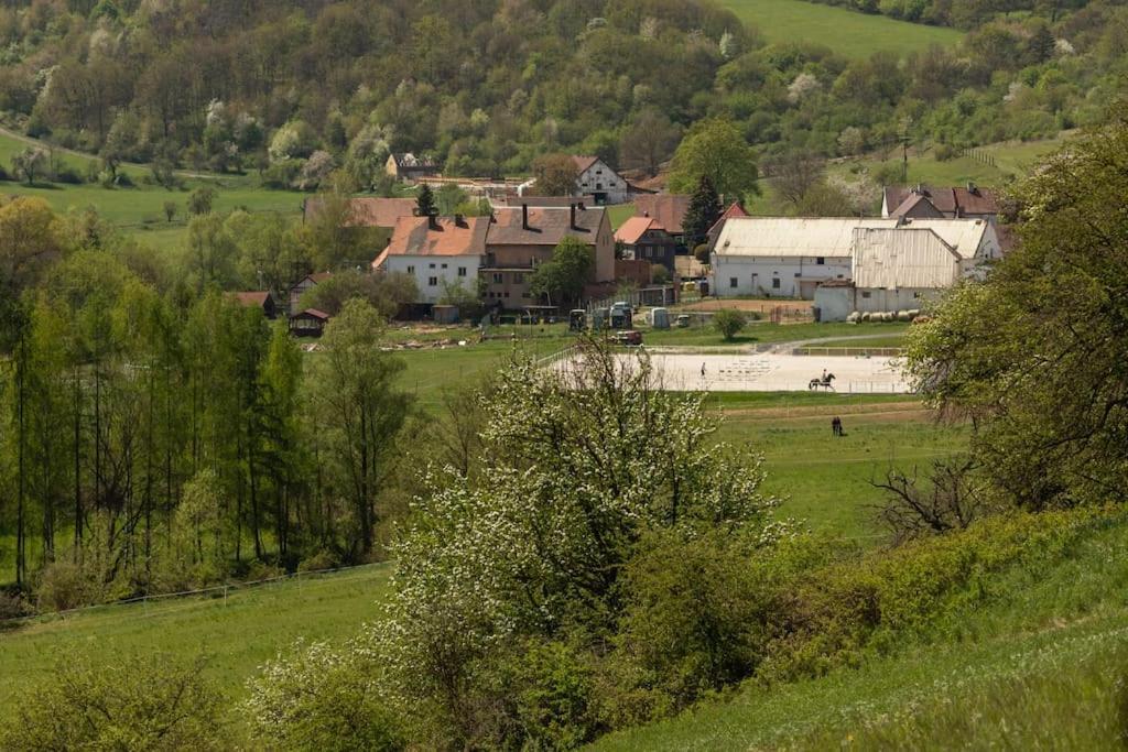 Ubytovani V Apartmanu, 2 Loznice, Na Farme Bzany ภายนอก รูปภาพ